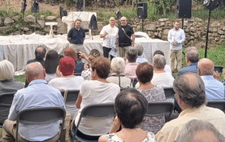 Josep Domènech Ponsatí guanya la primera edició del Premi de Poesia Mn. Pere Ribot i Sunyer de Riells i Viabrea