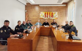 Riells i Viabrea constitueix la Junta Local de Seguretat amb la participació de tots els cossos policials